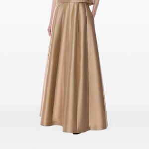 Alberta Ferretti satin skirt
